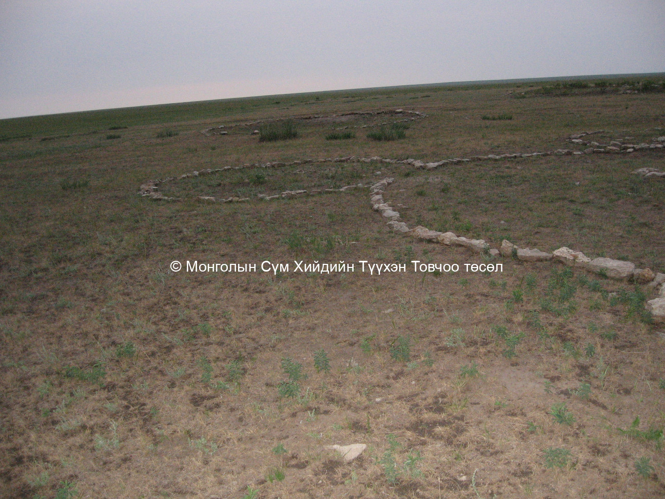 Их бурхантын сүмийн Духаа гэр дугануудын туурь